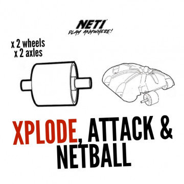 Wheels & Axles for Ergo Base